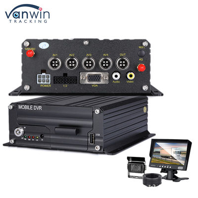 Veicolo 1080P H.265 4CH SD Car Mobile DVR Dash Cam Recorder