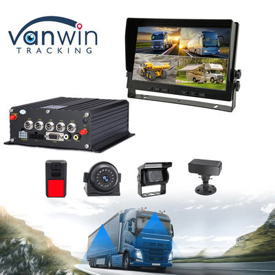 Veicolo 1080P H.265 4CH SD Car Mobile DVR Dash Cam Recorder