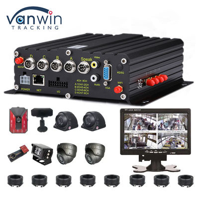 AI 4CH Car Recorder con GPS DVR 1080p Mobile DVR Car DVR Video Recorder