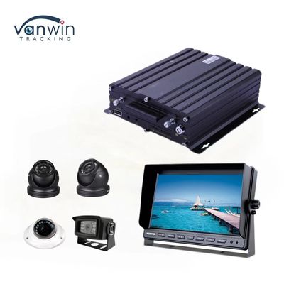 H.265 4CH HD Vehicle Mobile DVR 1080P AI Car Recorder con ingresso di allarme