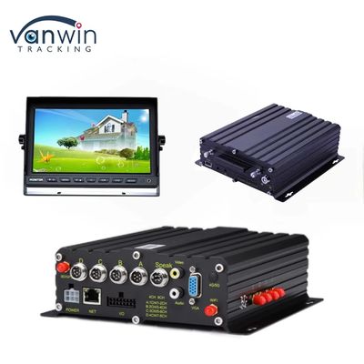 H.265 4CH HD Vehicle Mobile DVR 1080P AI Car Recorder con ingresso di allarme