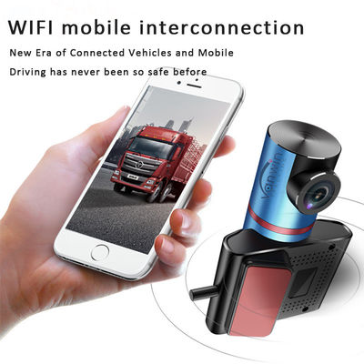 Camera di sorveglianza nascosta del taxi supporta la connettività GPS WiFi Dashcam auto