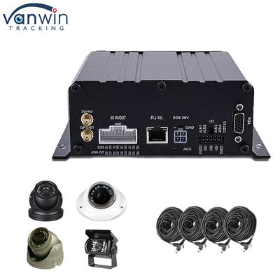 Registratore per auto camion con scheda SD GPS per auto DVR mobile 1080P H.264 AHD 256GB 4CH