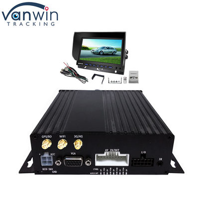 GPS 1080P HD 4CH Mobile DVR SD Card Samrt WIFI Autobus Veicolo Registratore video digitale