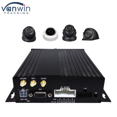 GPS 1080P HD 4CH Mobile DVR SD Card Samrt WIFI Autobus Veicolo Registratore video digitale
