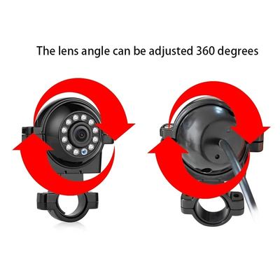 1080P Wide-Angle Front And Rear Side View Camera Visione notturna AHD Auto Autobus Camion Invertire Camera retrovisore
