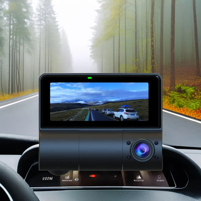 Wifi GPS Car Recorder Dual Recording Invisible 1080P Car Dash Camera con obiettivo F/NO 1.60