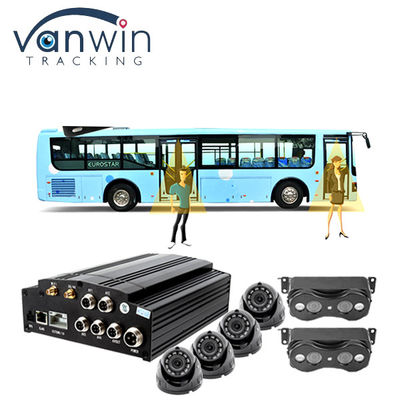 8CH 1080P Contatore passeggeri MDVR per autobus a due porte, sistema di conteggio passeggeri di autobus ad alta precisione
