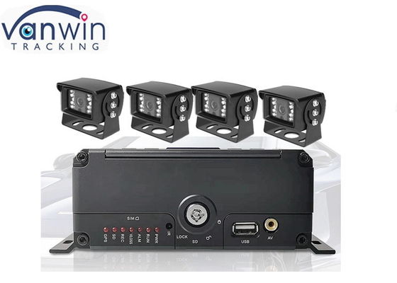 Car Storage Card AHD 1080P 4CH Hard Drive Mobile DVR Video Monitor ad alta definizione