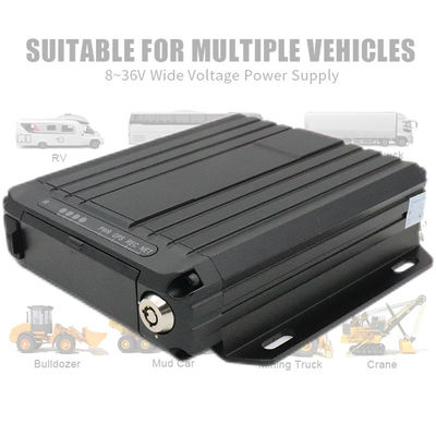 4G Video Online Tracking GPS Mobile DVR 1080p Sd Card 4 Canale Sim Card GPS Veicolo Camera CCTV
