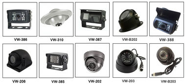 4CH 7&quot; sistema wogan delle macchine fotografiche DVR del camion del monitor dell'automobile di TFT con la carta di deviazione standard di 32 GB