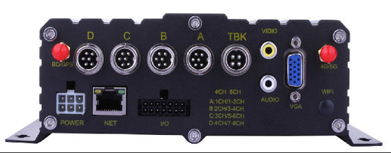 4G 5G WIFI GPS 8 CH AI Mobile DVR ADAS DMS Con HDD SSD SD Card Per Auto Autobus Truck