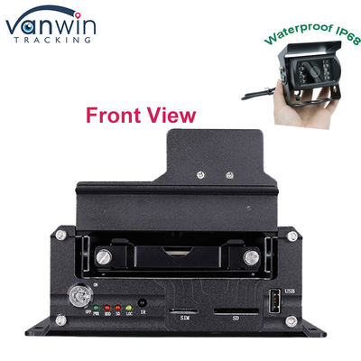 1080P H265 DUAL SD Card 8 Channel Mobile DVR con HDD Max 2TB per taxi e furgoni