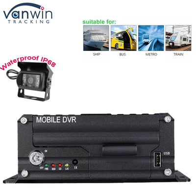 1080P H265 DUAL SD Card 8 Channel Mobile DVR con HDD Max 2TB per taxi e furgoni