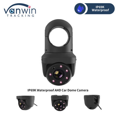 Mini AHD 6 luci IR IP69K Fotocamera a cupola impermeabile per autocarri con controllo notturno