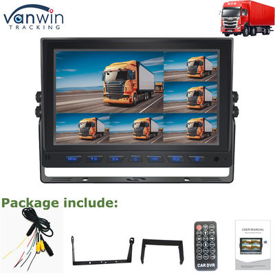 7 pollici in tempo reale GPS 4G AHD 4CH Monitor TFT Car Monitor Display per Auto Bus Truck