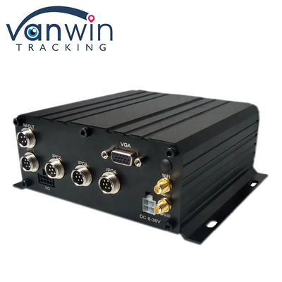 Full HD 1080P 8CH Mobile DVR SD Card 4G GPS H.265 CMSV6 Autobus Truck DVR Sistema di sicurezza