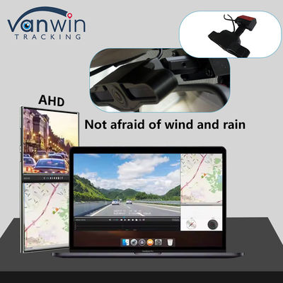 2 fotocamere Obiettivo 2,9 pollici AHD Dash Cam Recorder con Super Wide Angle Dual Lens Video Recorder