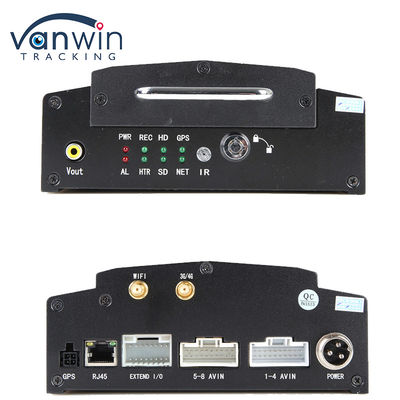4G Wifi GPS MDVR Camera System 8CH Mobile Digital Video Recorder Per Autobus e Veicoli