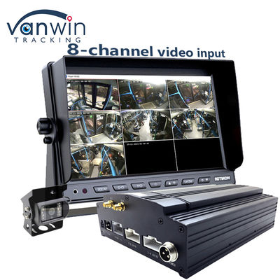 4G Wifi GPS MDVR Camera System 8CH Mobile Digital Video Recorder Per Autobus e Veicoli