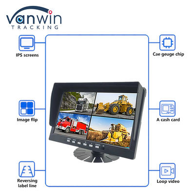 10.1 pollici IPS Security TFT Car Monitor HD 1080P Display For Truck Bus Veicolo Camera