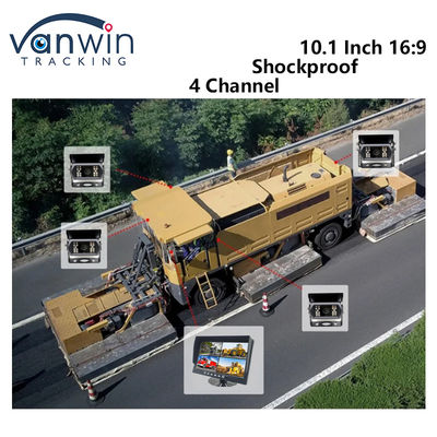 10.1 pollici IPS Security TFT Car Monitor HD 1080P Display For Truck Bus Veicolo Camera