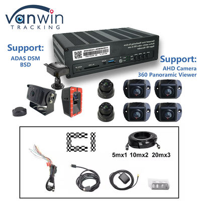 8 CH 4G 360 vista panoramica MDVR con AI ADAS DSM BSD vista panoramica sistema di telecamera DVR veicolo auto