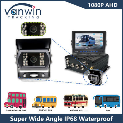 1080P AHD IP68 Camera di sorveglianza auto IR di visione notturna Camera veicolo per autobus camion