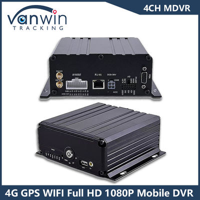 4CH GPS 4G WiFi Mobile DVR Full HD 1080P Auto Camera HDD Mdvr Per Autobus Van Veicolo