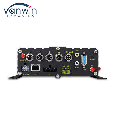 ADAS DMS BSD AI Vehicle Fleet Cam Car Con 8CH WiFi GPS 4G Live View Mobile DVR per auto