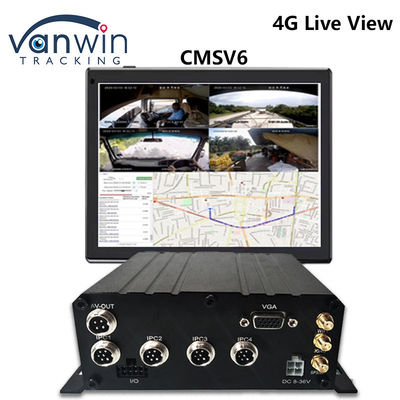 8CH AHD Dual SD Card Mobile DVR System 4G WIFI GPS MDVR per visualizzazione in diretta
