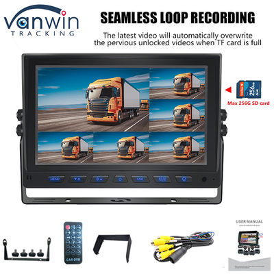 9 pollici AHD 1080P MDVR Monitor 8 Canale Full HD Split Display Monitor Per Veicolo
