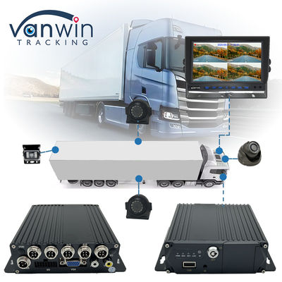4G GPS Dual SD Card Mobile DVR 1080P 4CH Camera CCTV Registratore di sicurezza DVR di tracciamento mobile