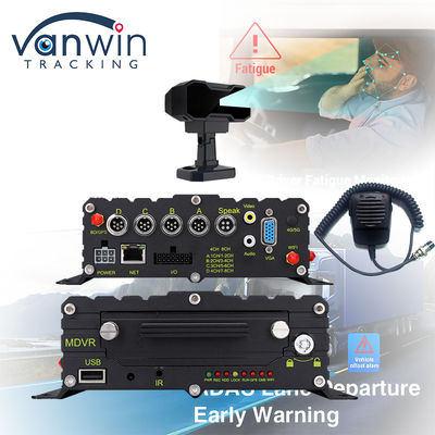 8CH AI BSD ADAS DMS MDVR System HD 1080P HDD Mobile DVR con funzione 4G GPS WIFI