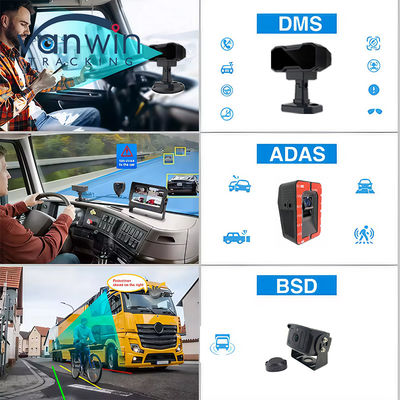 8CH AI BSD ADAS DMS MDVR System HD 1080P HDD Mobile DVR con funzione 4G GPS WIFI