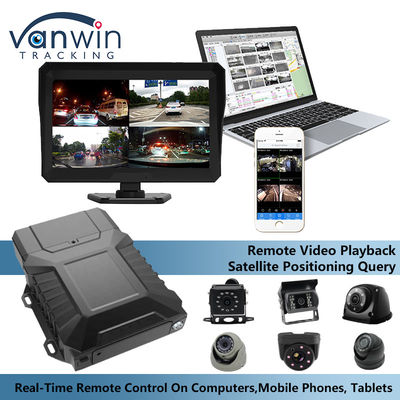 8CH 1080P AHD HDD Mobile DVR con 4G GPS MDVR Recorder Truck Security Monitor Alarm System