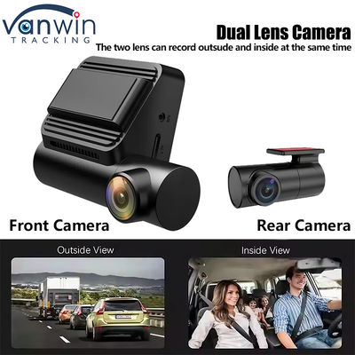 Full HD 4K Dash Cam Dual Lens Video Recorder Visione notturna Parcheggio Monitor Dashcam
