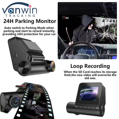 Full HD 4K Dash Cam Dual Lens Video Recorder Visione notturna Parcheggio Monitor Dashcam