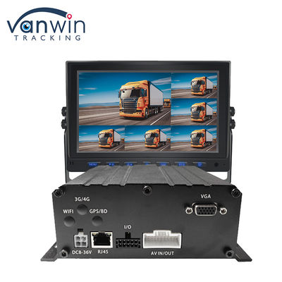 H.265 8CH HDD 1080P Mobile DVR System con 4G MDVR Kit GPS WIFI Funzione per la gestione della flotta