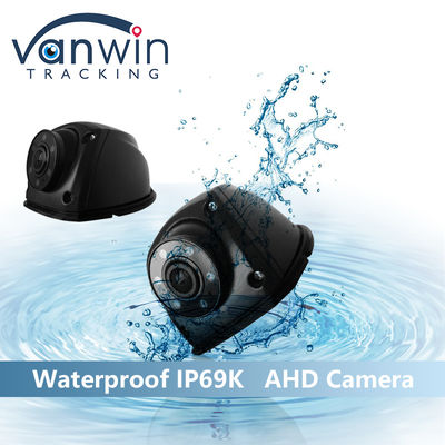 Fotocamera per auto IP69 1080P Fotocamera laterale AHD con 6 luci IR Fotocamera di visione notturna super