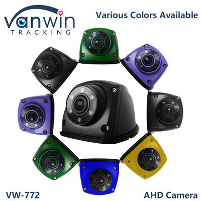 Fotocamera per auto IP69 1080P Fotocamera laterale AHD con 6 luci IR Fotocamera di visione notturna super