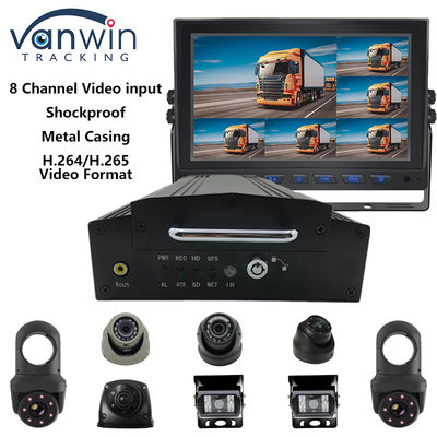 OEM 8CH HD 1080P HDD DVR mobile con 4G GPS WIFI MDVR per il sistema di gestione della flotta