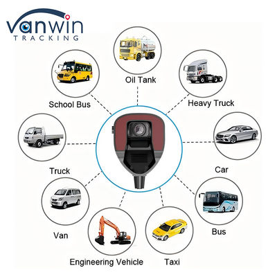Camera ADAS anteriore del veicolo con monitor ADAS MDVR 4G AI per la gestione della flotta
