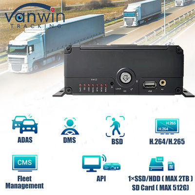 4CH 1080P AI Funzione Mobile DVR ADAS DMS Kit DVR 4G GPS SD HDD MDVR sistemi Veicolo