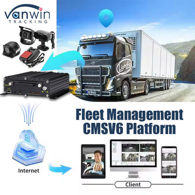 8CH AI ADAS DMS BSD Mobile DVR HDD MDVR 2TB Support Vehicle Tracking Platform Veicolo DVR
