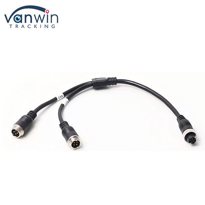 Cable di adattatore per l'aviazione da 6 pin femminile a doppio 4P maschio per il sistema di sicurezza del veicolo