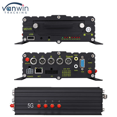 8CH 1080p 4G AI Mobile DVR con ADAS DMS BSD Camera System GPS Mobile DVR per camion