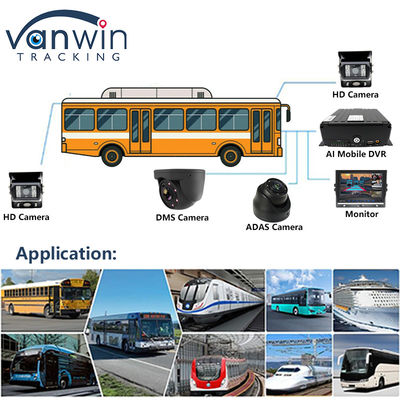 Full HD 1080P 8CH Mobile DVR H.265 CMSV6 Autista 4G Wifi MDVR Auto Camera Autobus