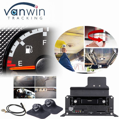 5G 4CH Full HD Mobile DVR Live Stream con monitoraggio del livello di carburante GPS CCTV del veicolo