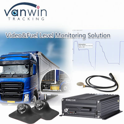 Easy Intall Veicolo Cctv MDVR Ultrasuoni Fuel Oil Diesel Liquid Level Monitoring Monitoring della flotta